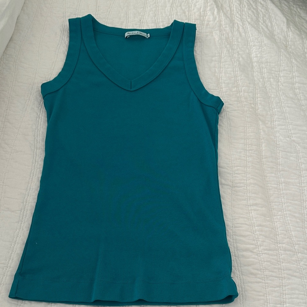 Michael Stars Vibrant Teal Shirt